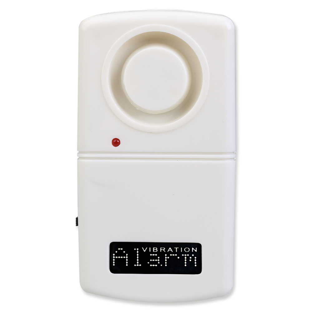 Window Alarm Sensor - Vibration Alarm 120db Loud Door Window
