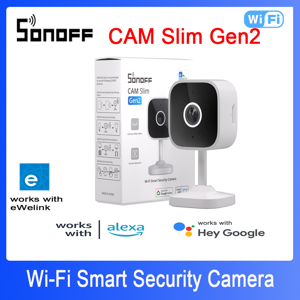 Home Security Video Cameras - SONOFF CAM Slim Gen2 WiFi Smart