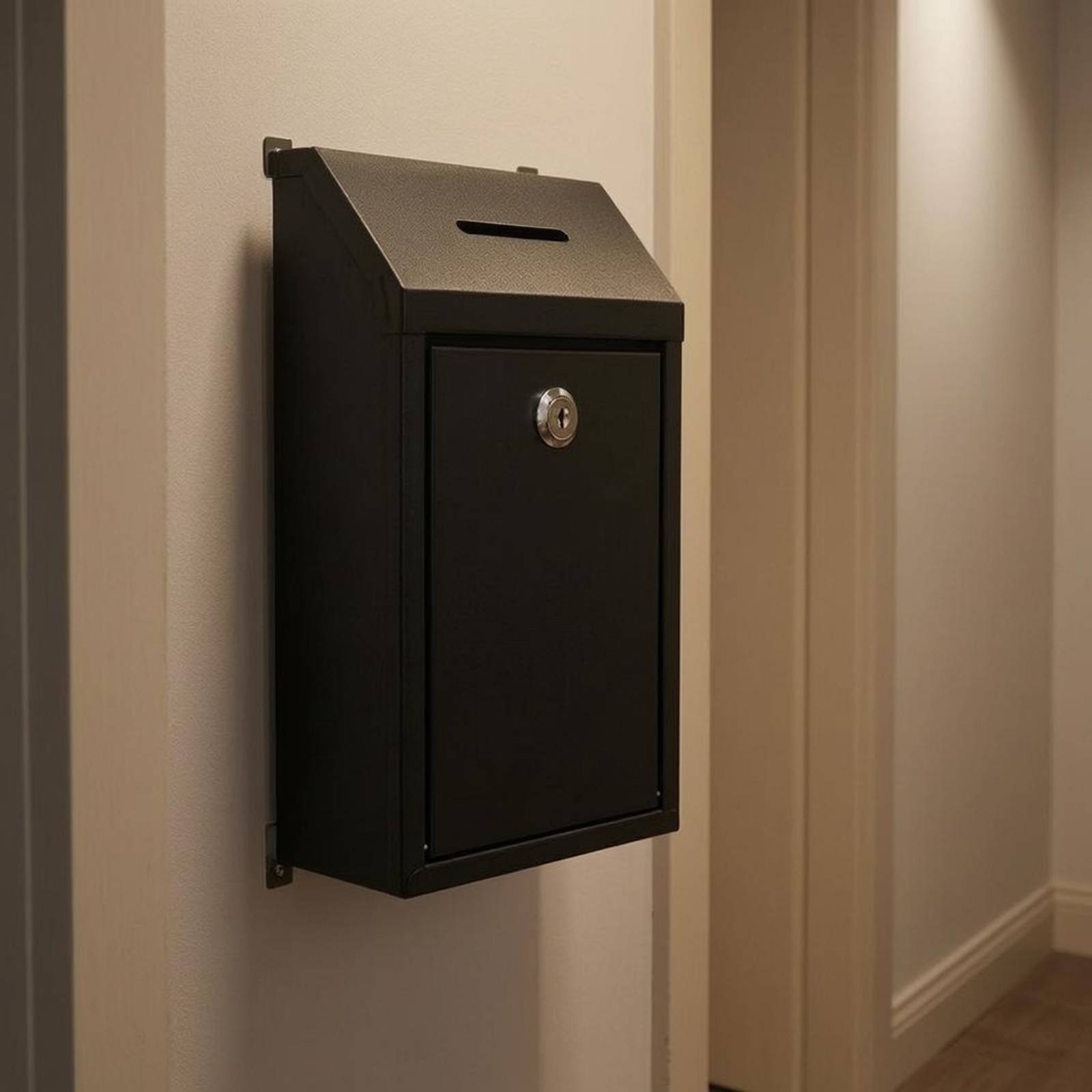 Slanted-Top Mailbox Mail Slot  - Home Security Service recension och pris