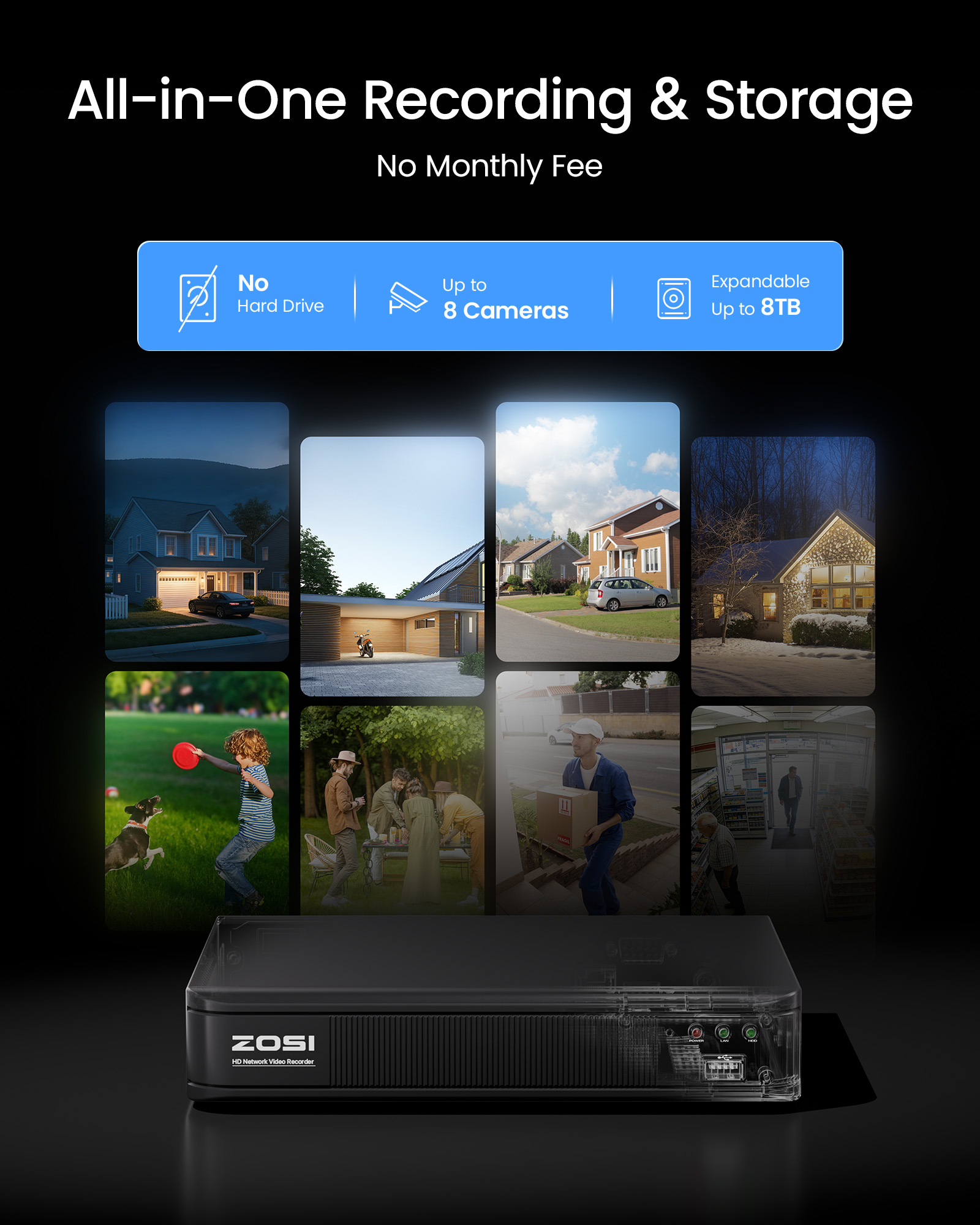 ZOSI 3K Lite Wired CCTV Securi - Home Security Video Cameras recension och pris