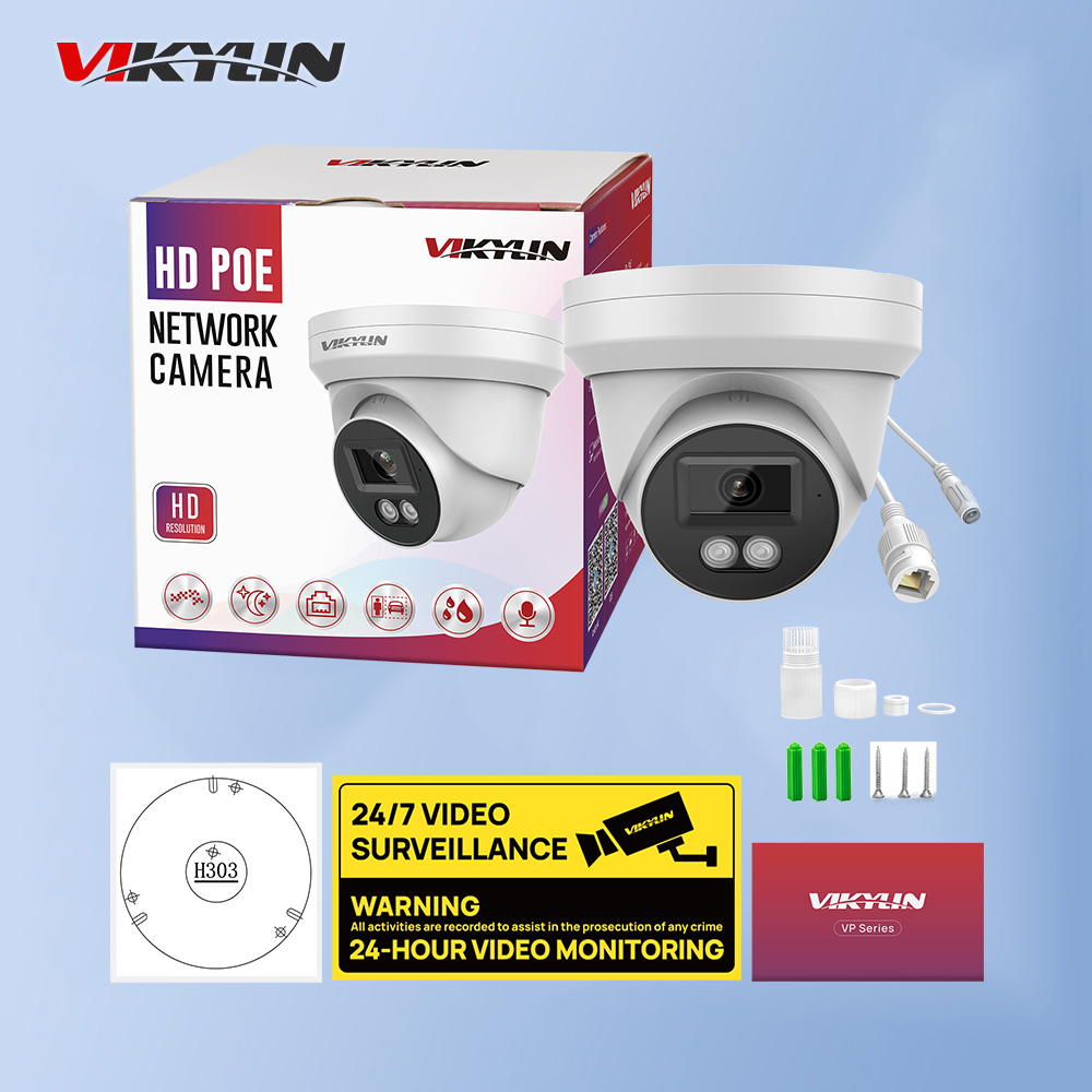 VIKYLIN 8MP HD IP Security Cam - Home Security Service recension och pris