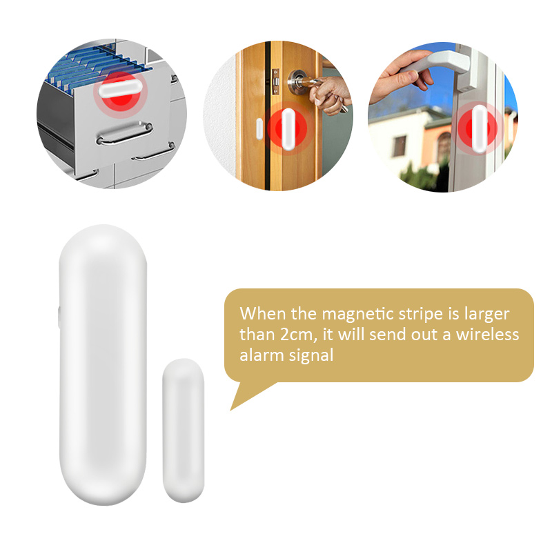 MD-211R Wireless 433/868MHz Al - Window Alarm Sensor recension och pris