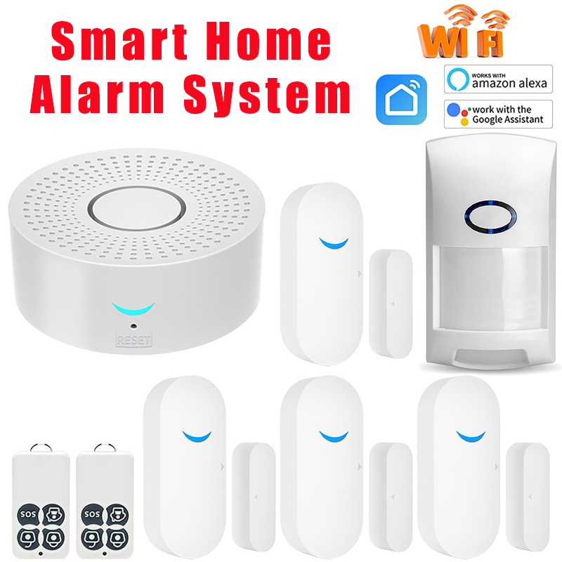 433MHz Smart Home Tuya WiFi Do - Window Alarm Sensor recension och pris
