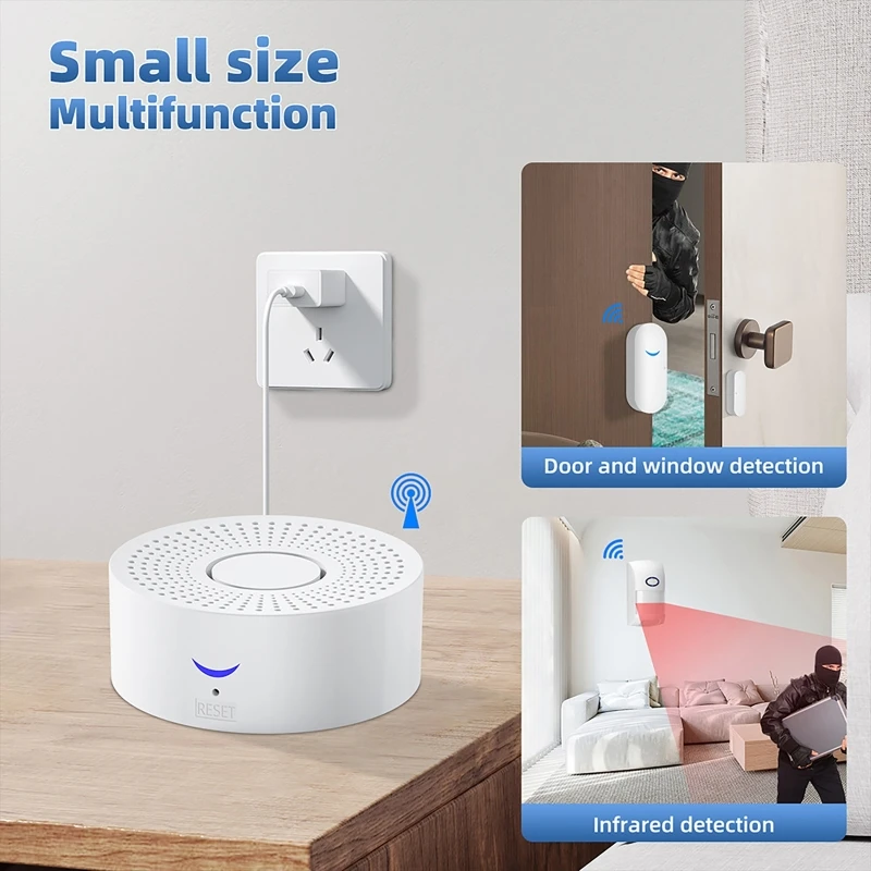 433MHz Smart Home Tuya WiFi Do - Window Alarm Sensor recension och pris