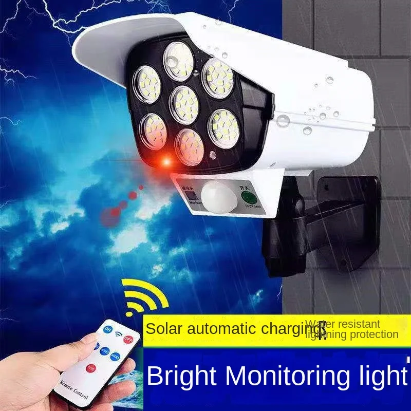 Outdoor Solar Light Motion Sen - Home Security Video Cameras recension och pris