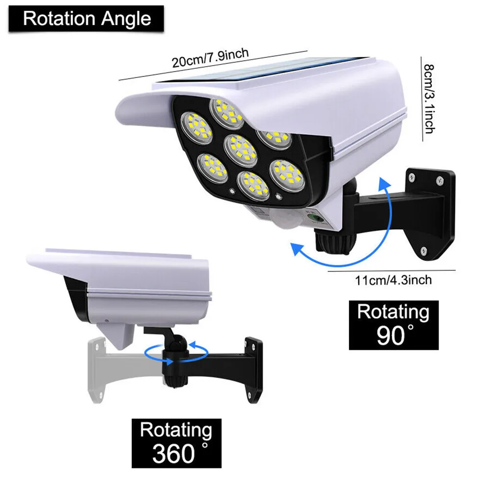 Outdoor Solar Light Motion Sen - Home Security Video Cameras recension och pris