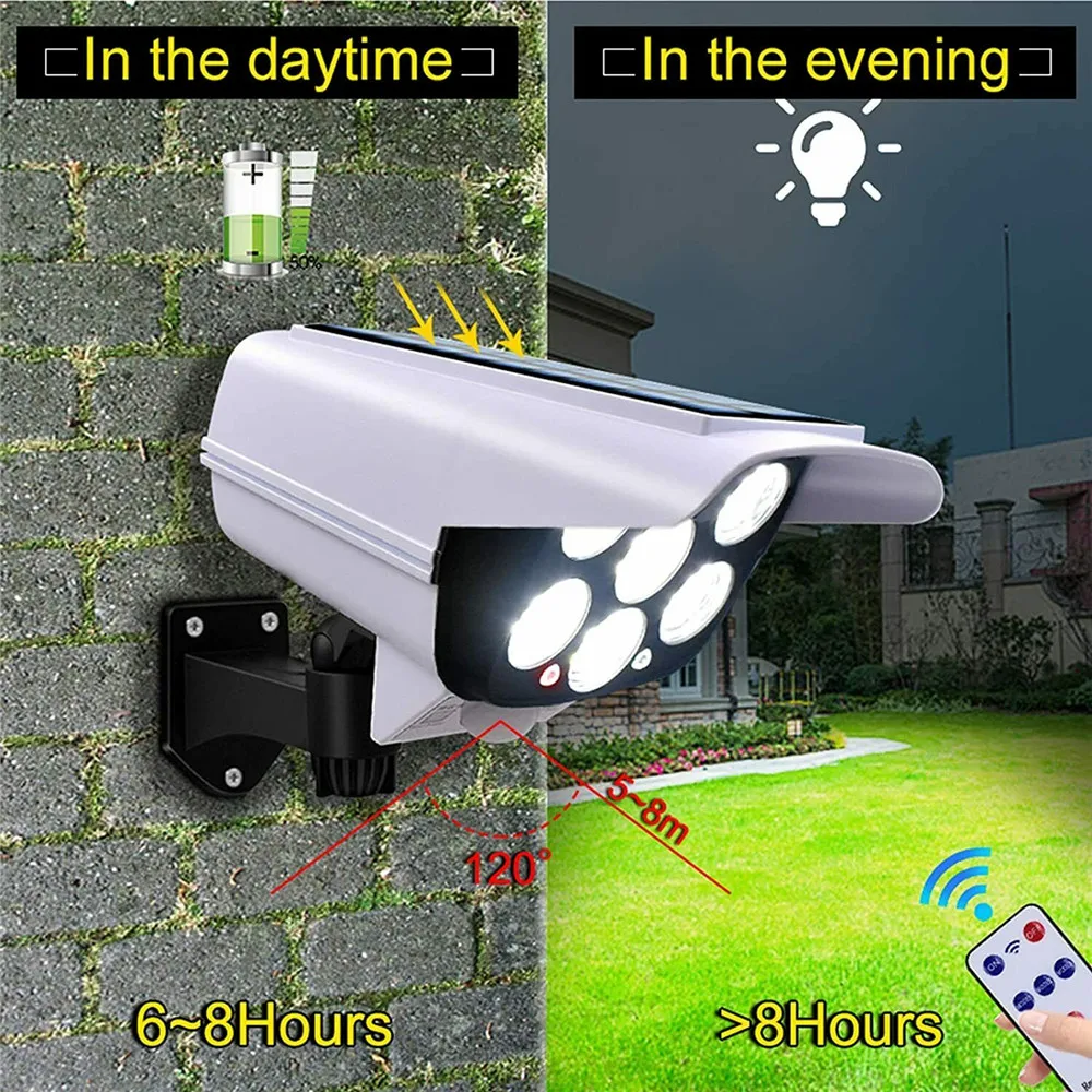 Outdoor Solar Light Motion Sen - Home Security Video Cameras recension och pris