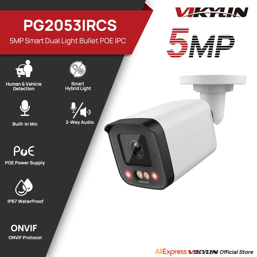 VIKYLIN IP Security Camera 5MP - Home Security Service recension och pris