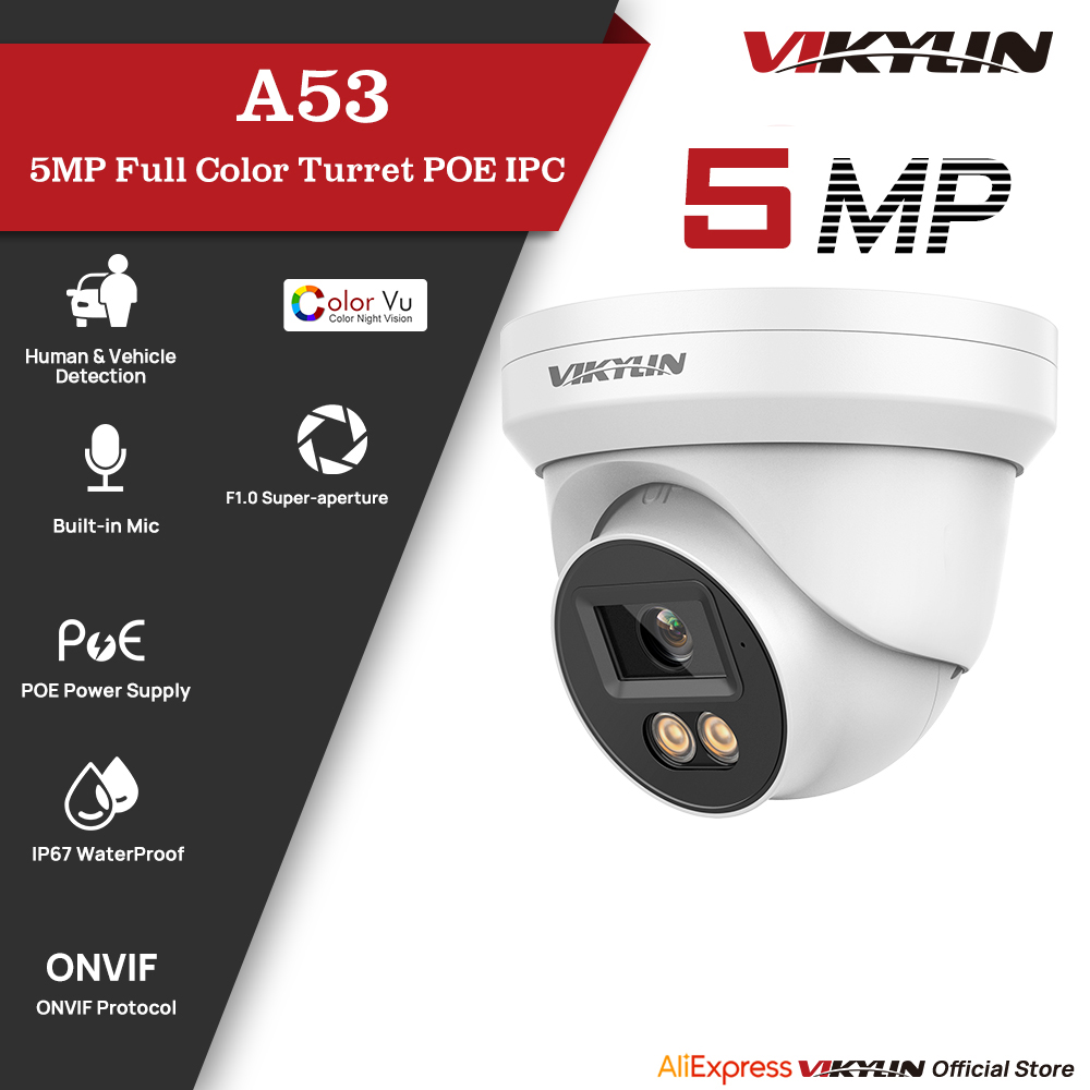 VIKYLIN 5MP IP Security Camera - Home Security Service recension och pris