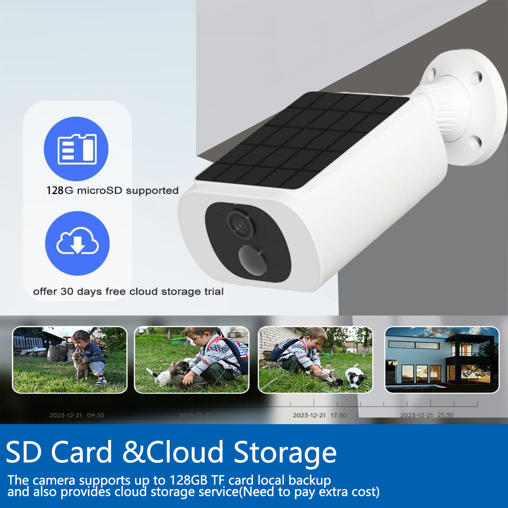 Tuya 5MP Solar Security Camera - Home Security Video Cameras recension och pris