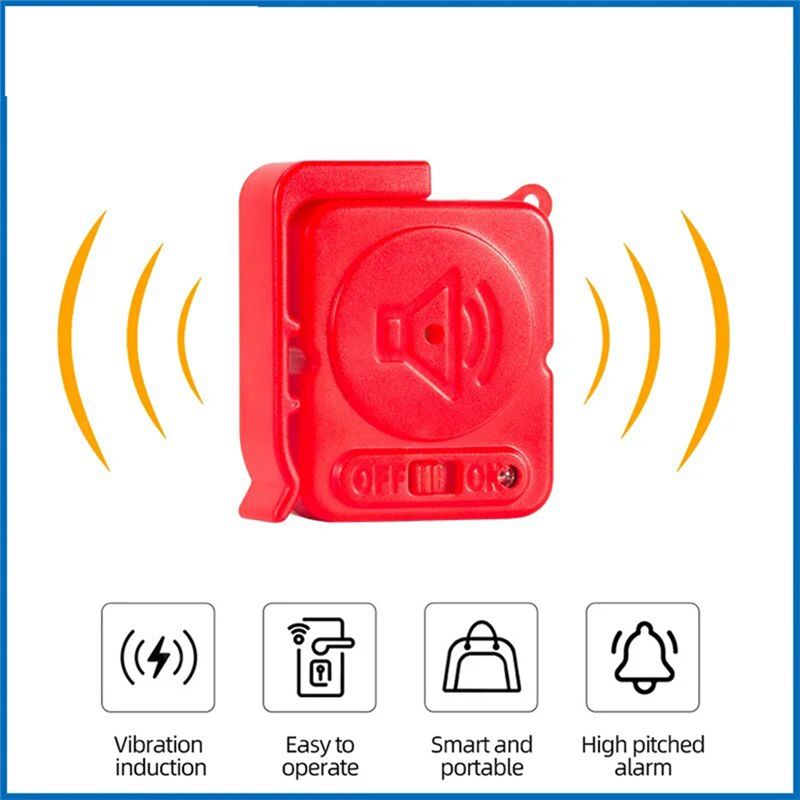 Vibration Alarm Sensors 120Db  - Window Alarm Sensor recension och pris