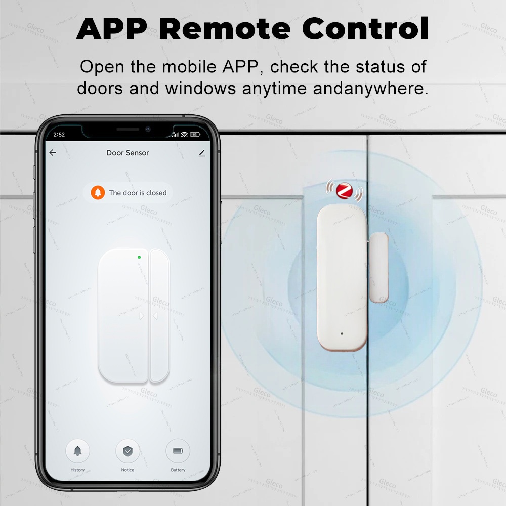 Tuya Zigbee Door Window Sensor - Window Alarm Sensor recension och pris