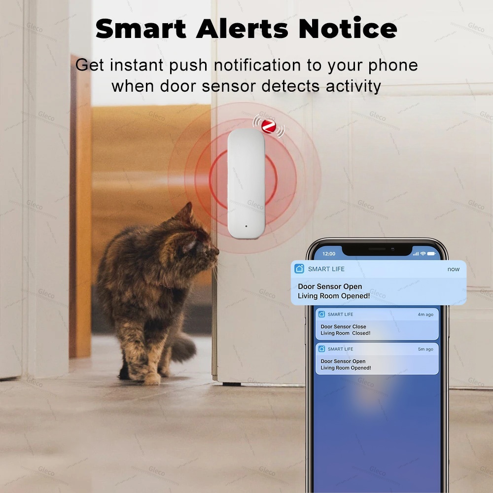 Tuya Zigbee Door Window Sensor - Window Alarm Sensor recension och pris
